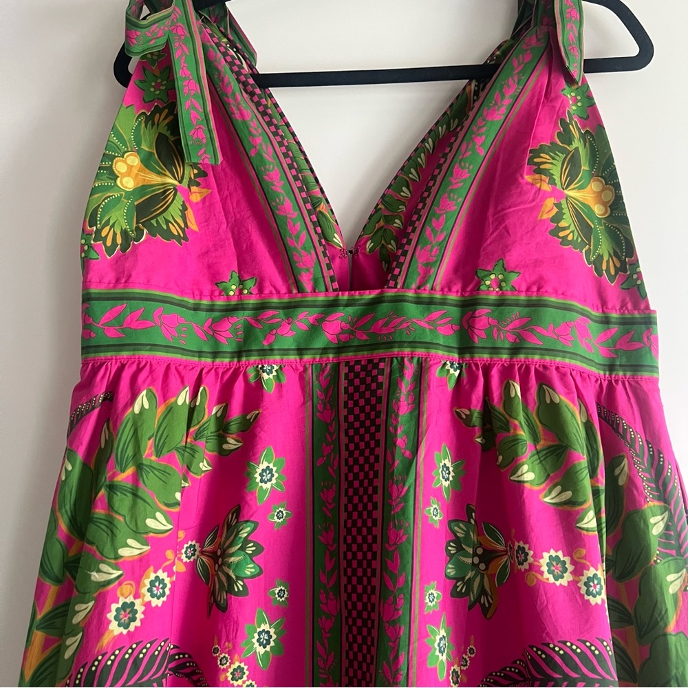 FARM Rio Ana Tapestry Midi Dress Size XL NWT - Picture 10 of 14